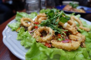 chilli squid